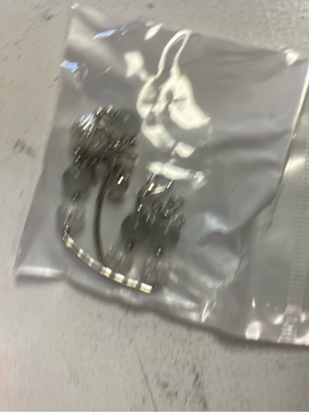 Clear/Transparent Laptop Accessory Cable Clips - Universal